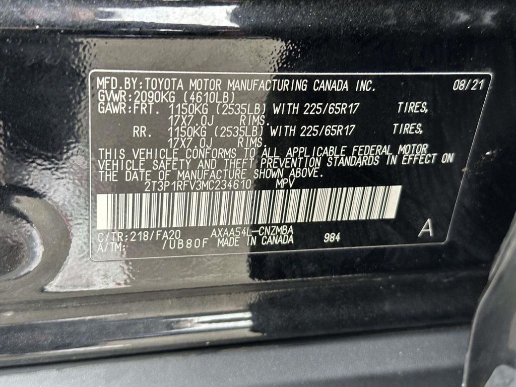 2021 Toyota RAV4 XLE