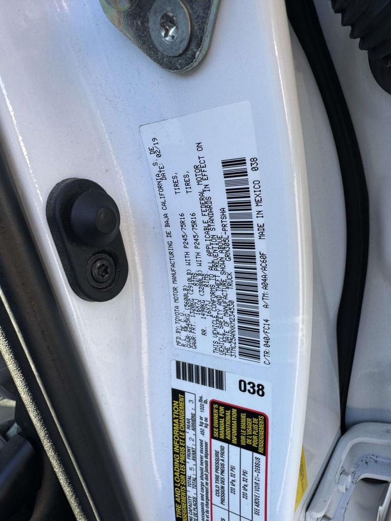 2019 Toyota Tacoma SR5 V6