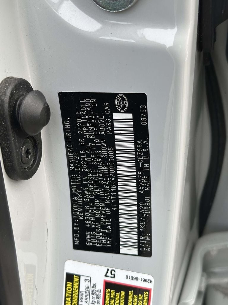 2023 Toyota Camry SE