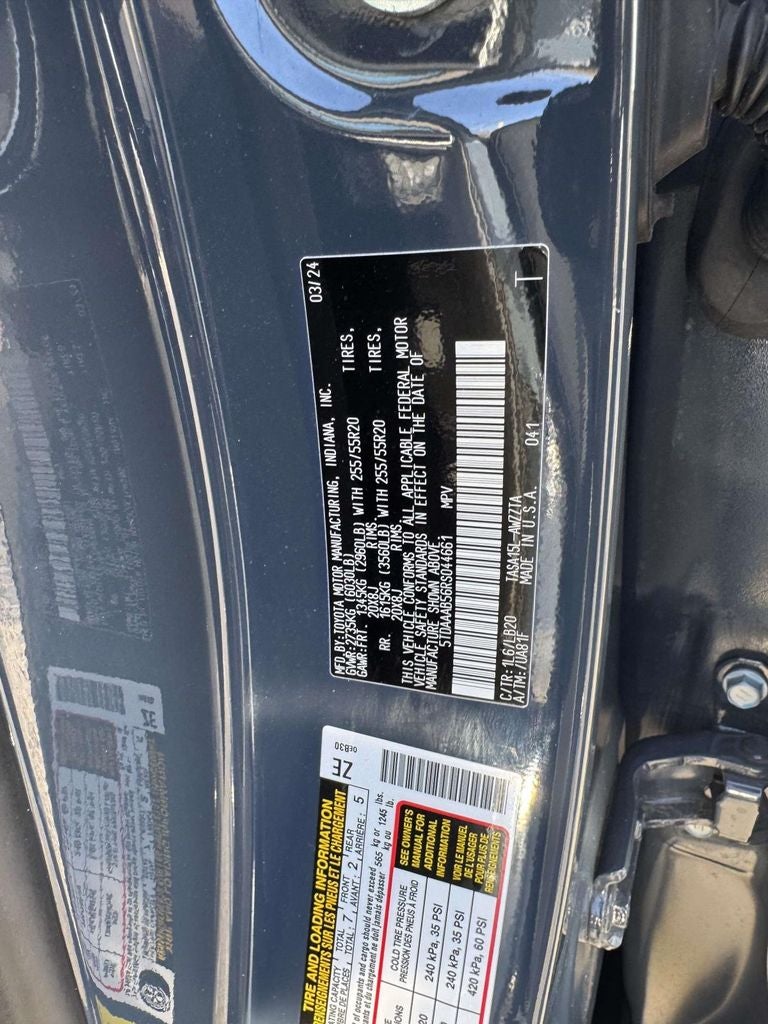 2024 Toyota Grand Highlander Platinum