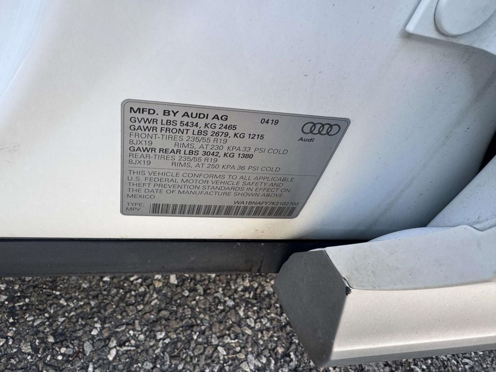 2019 Audi Q5 2.0T Premium Plus quattro