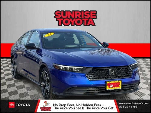 2024 Honda Accord Hybrid Sport