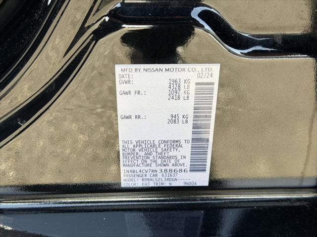 2024 Nissan Altima 2.5 SR