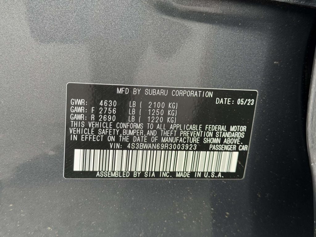 2024 Subaru Legacy Limited