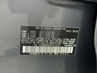 2024 Subaru Legacy Limited
