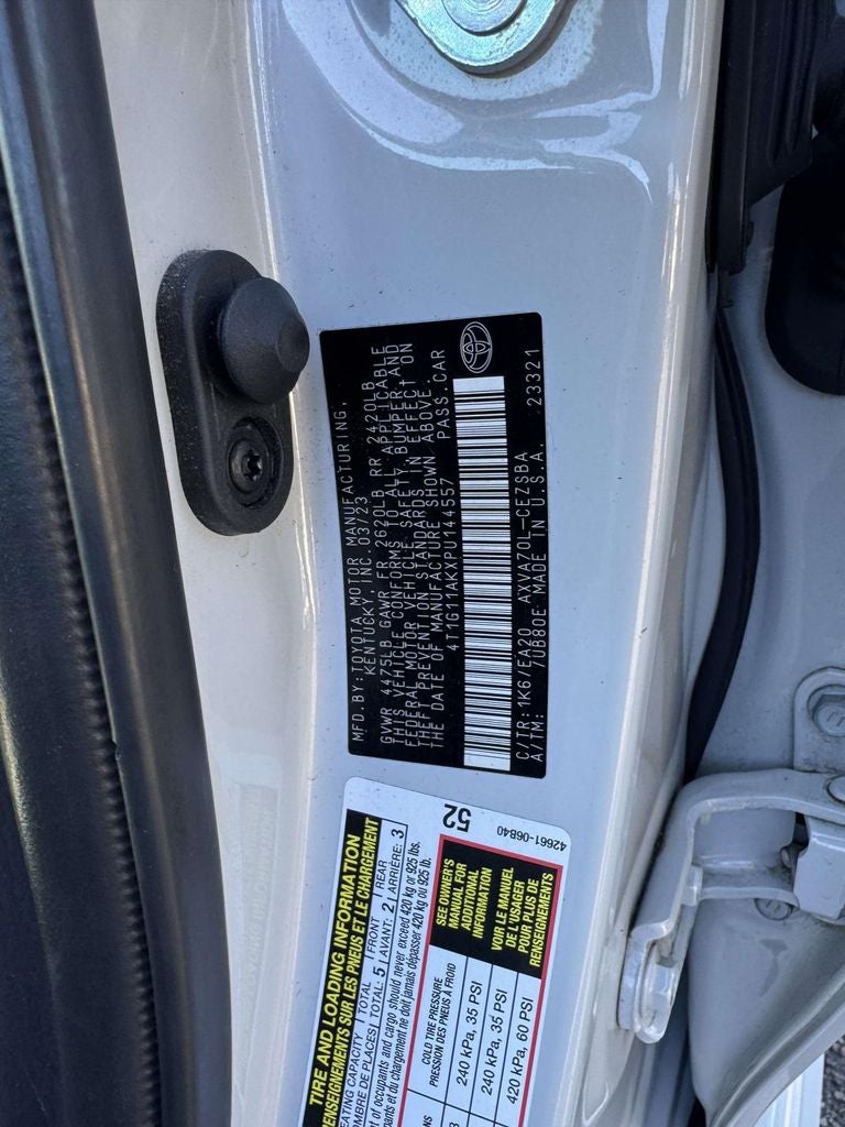 2023 Toyota Camry SE