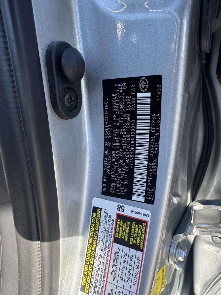 2024 Toyota Camry XSE