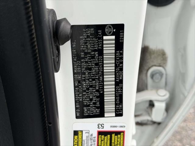 2023 Toyota Camry Hybrid SE Nightshade