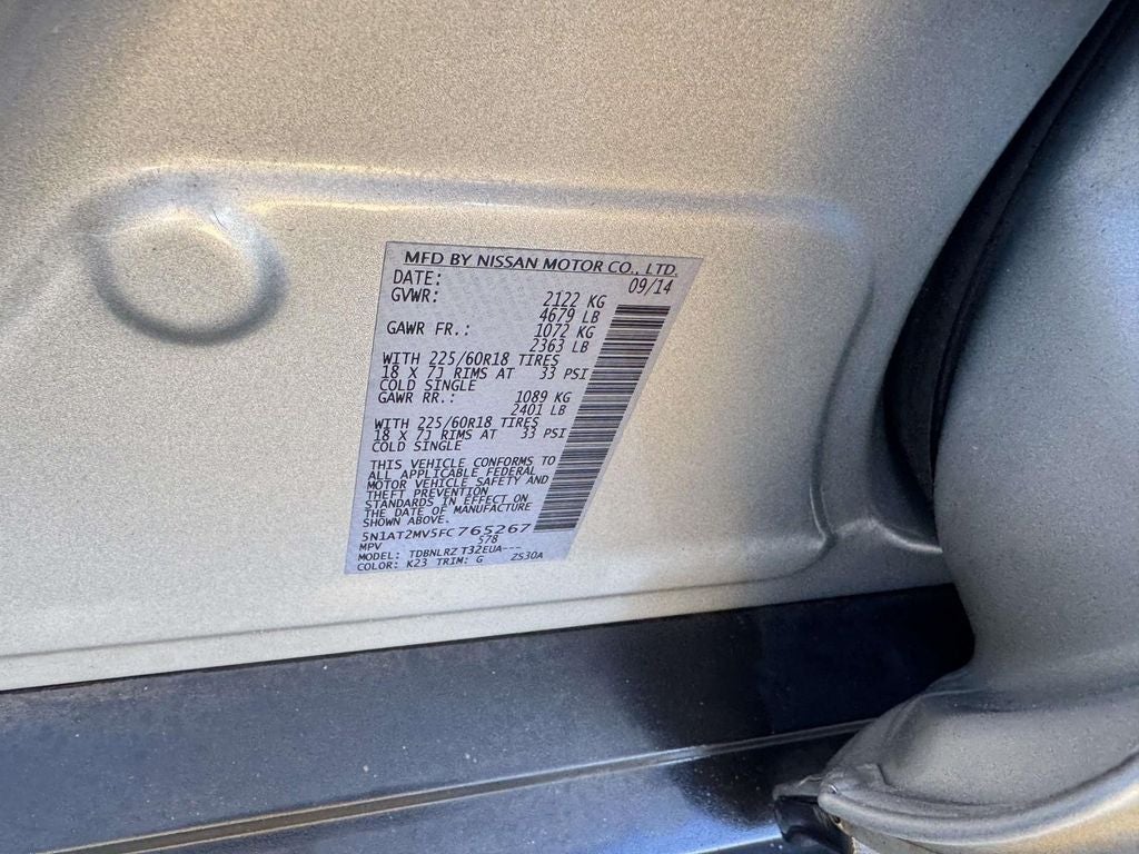 2015 Nissan Rogue SL