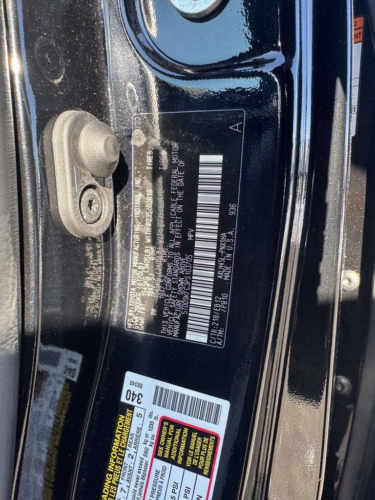 2023 Toyota Sienna XSE