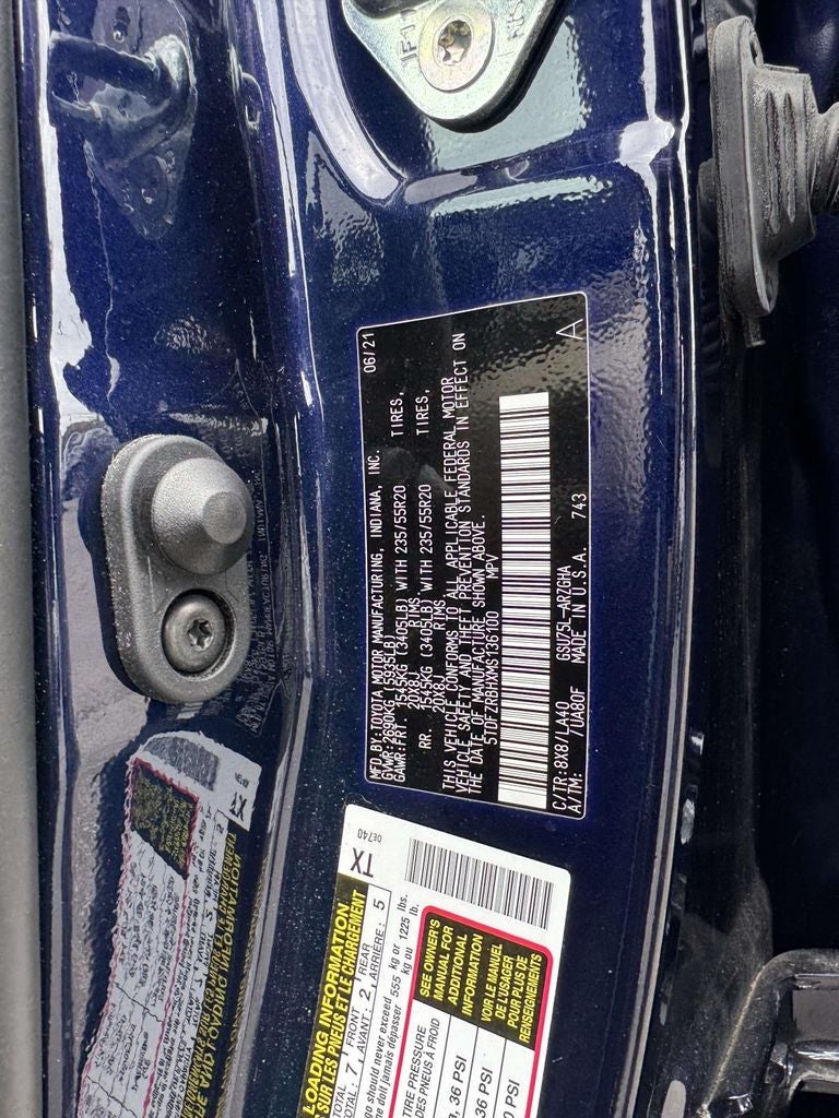 2021 Toyota Highlander Platinum