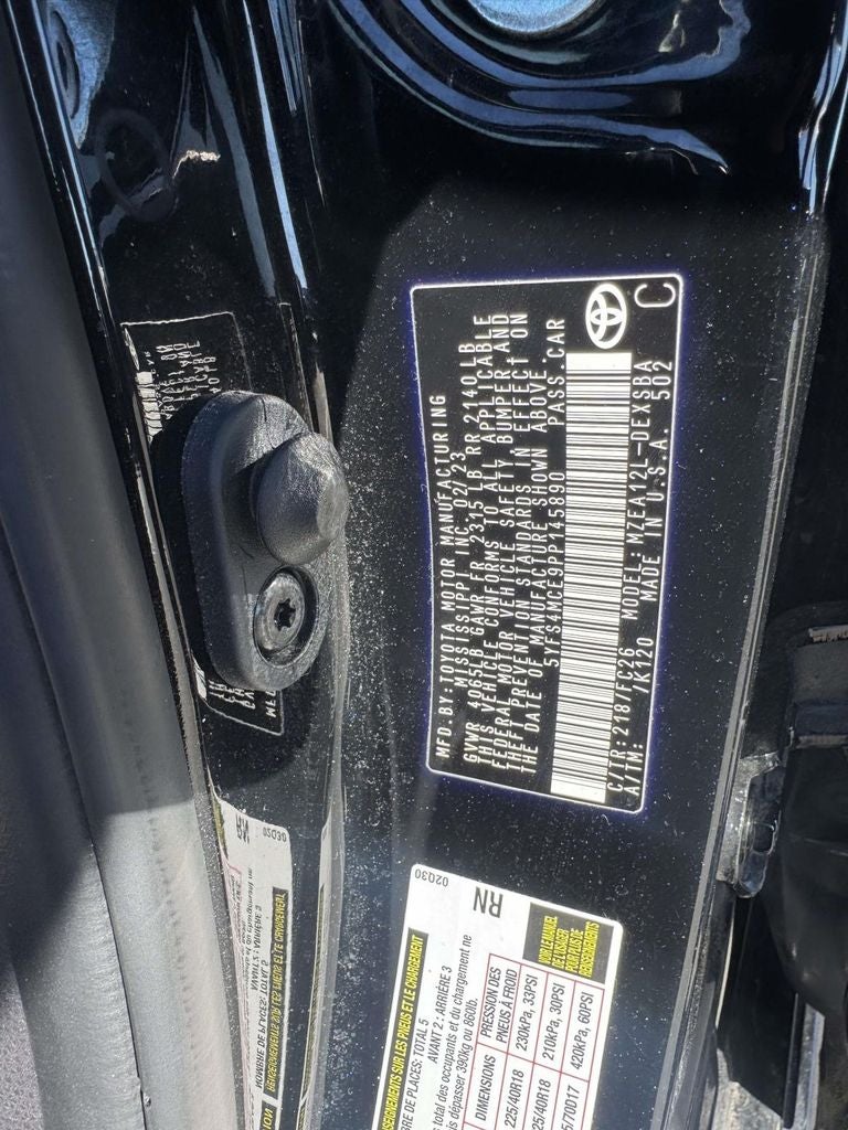 2023 Toyota Corolla SE