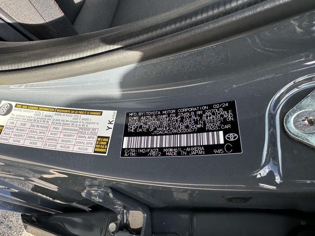 2024 Toyota Prius Prime SE