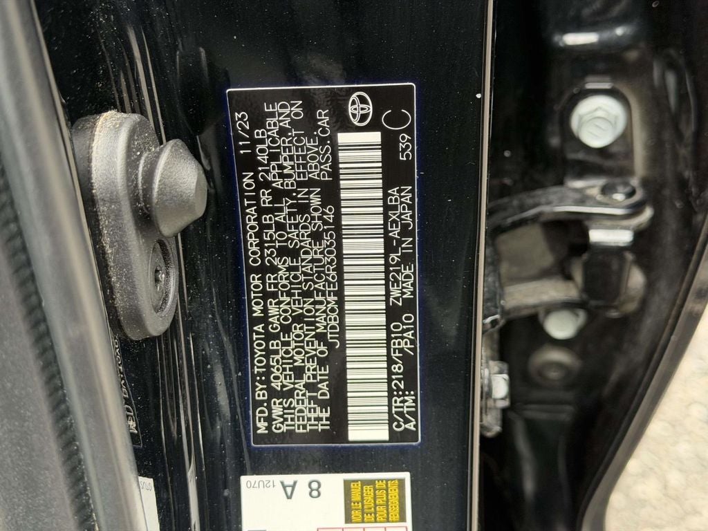 2024 Toyota Corolla Hybrid LE